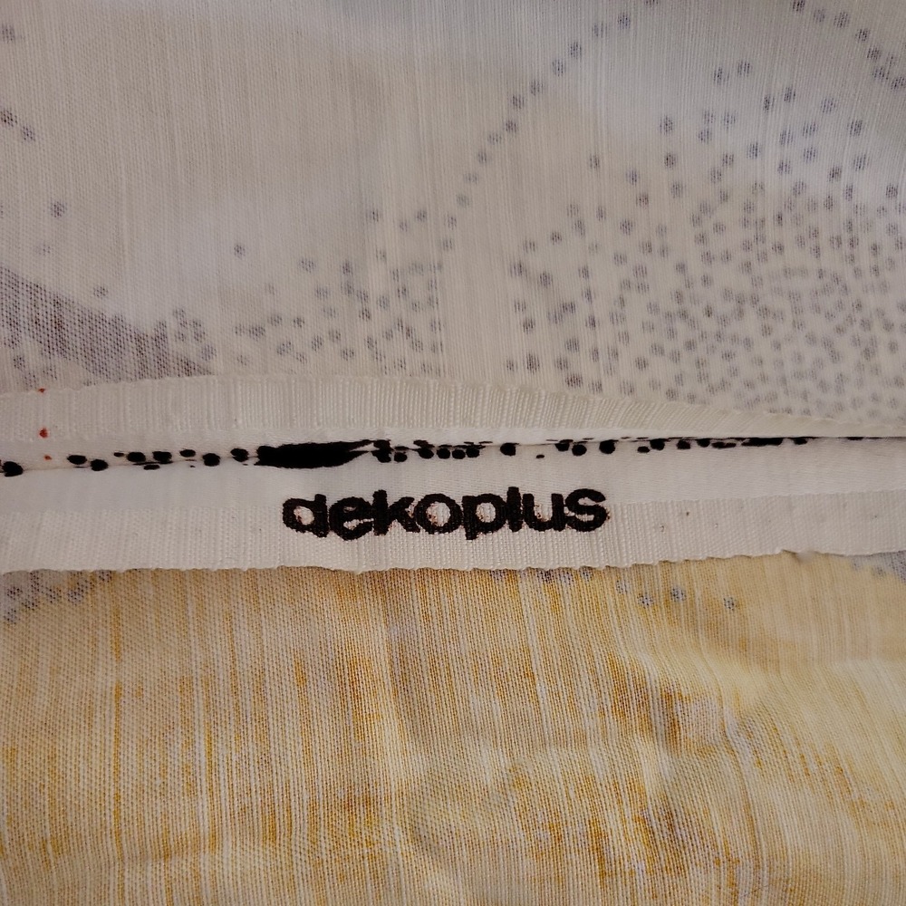 VINTAGE Mid Century Modern Retro 134" L 92" H Curtain Panel Fabric Dekoplus - Picture 2 of 10